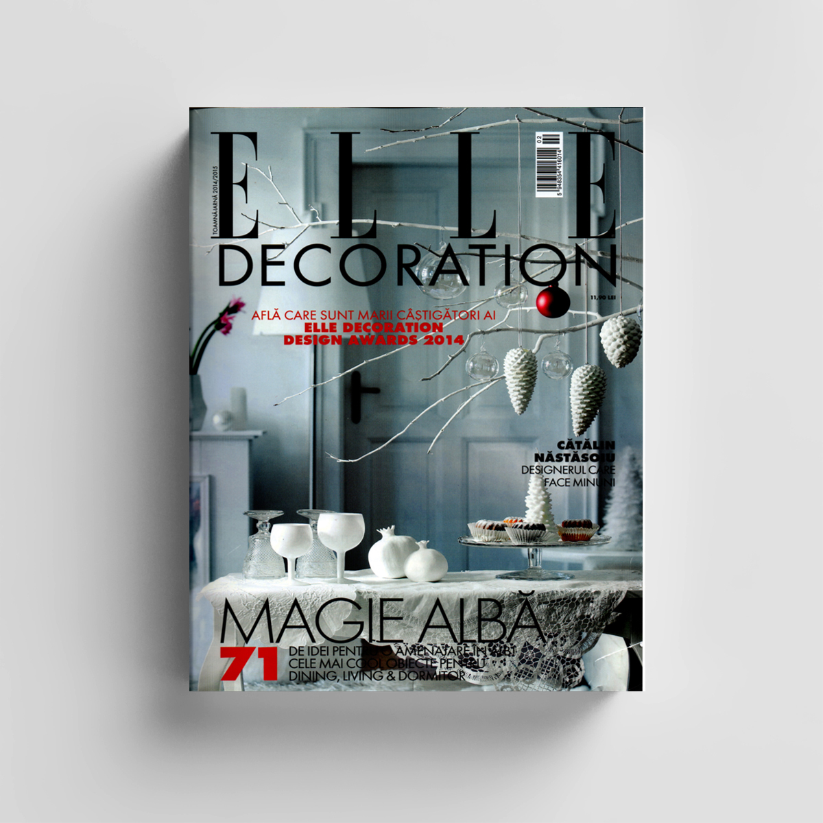 NBC/ARHITECT – Elle Decoration nr. 51 (2014–2015) – White is the new black